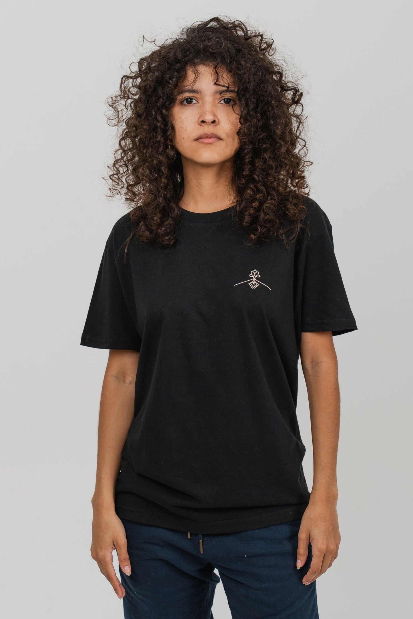 Camiseta regular fit - Negro