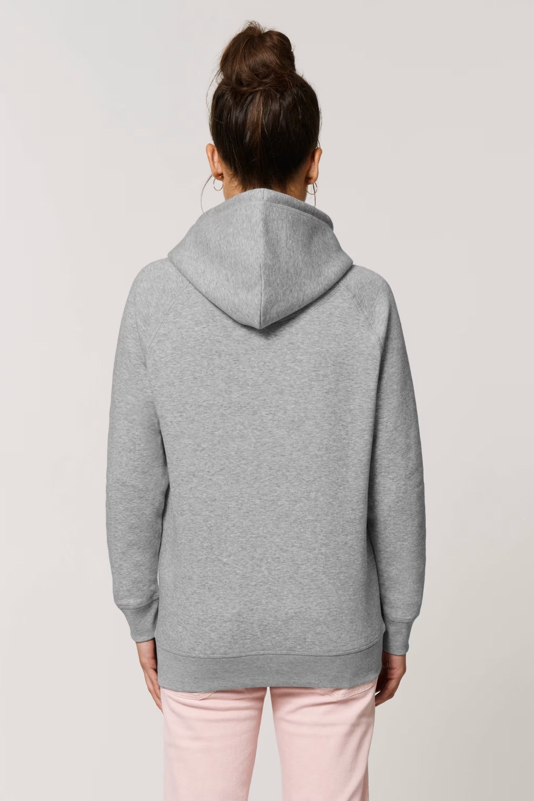 Regular fit hoodie - Heather Grey
