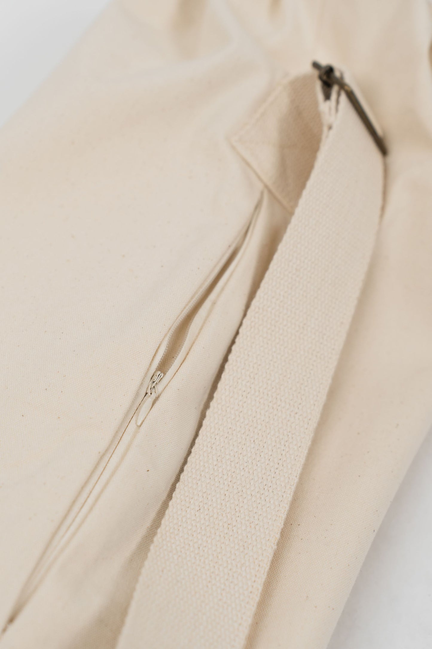 Yoga Bag with Hidden Pocket - Natural