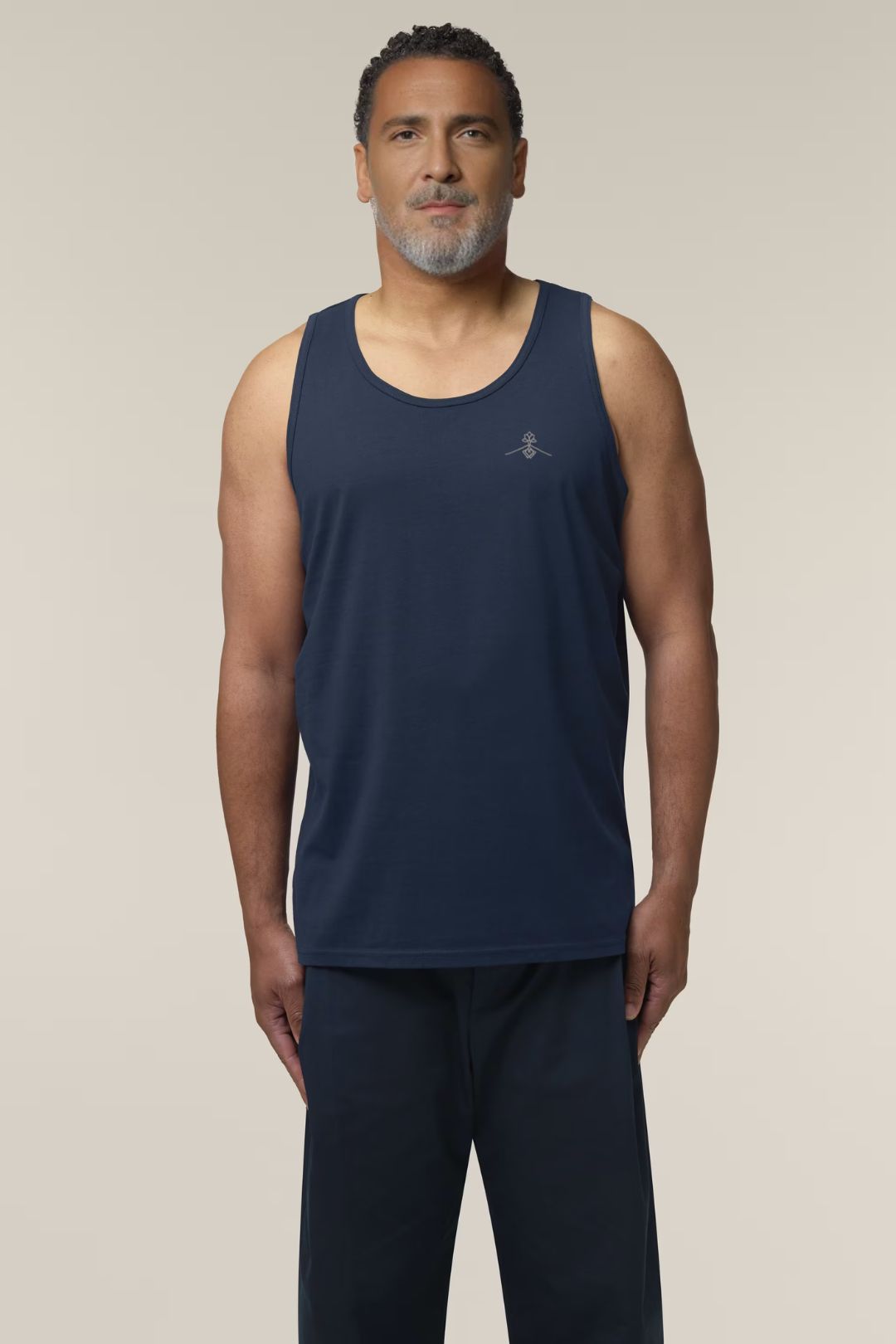 Camiseta tirantes ajustada - Azul Marino