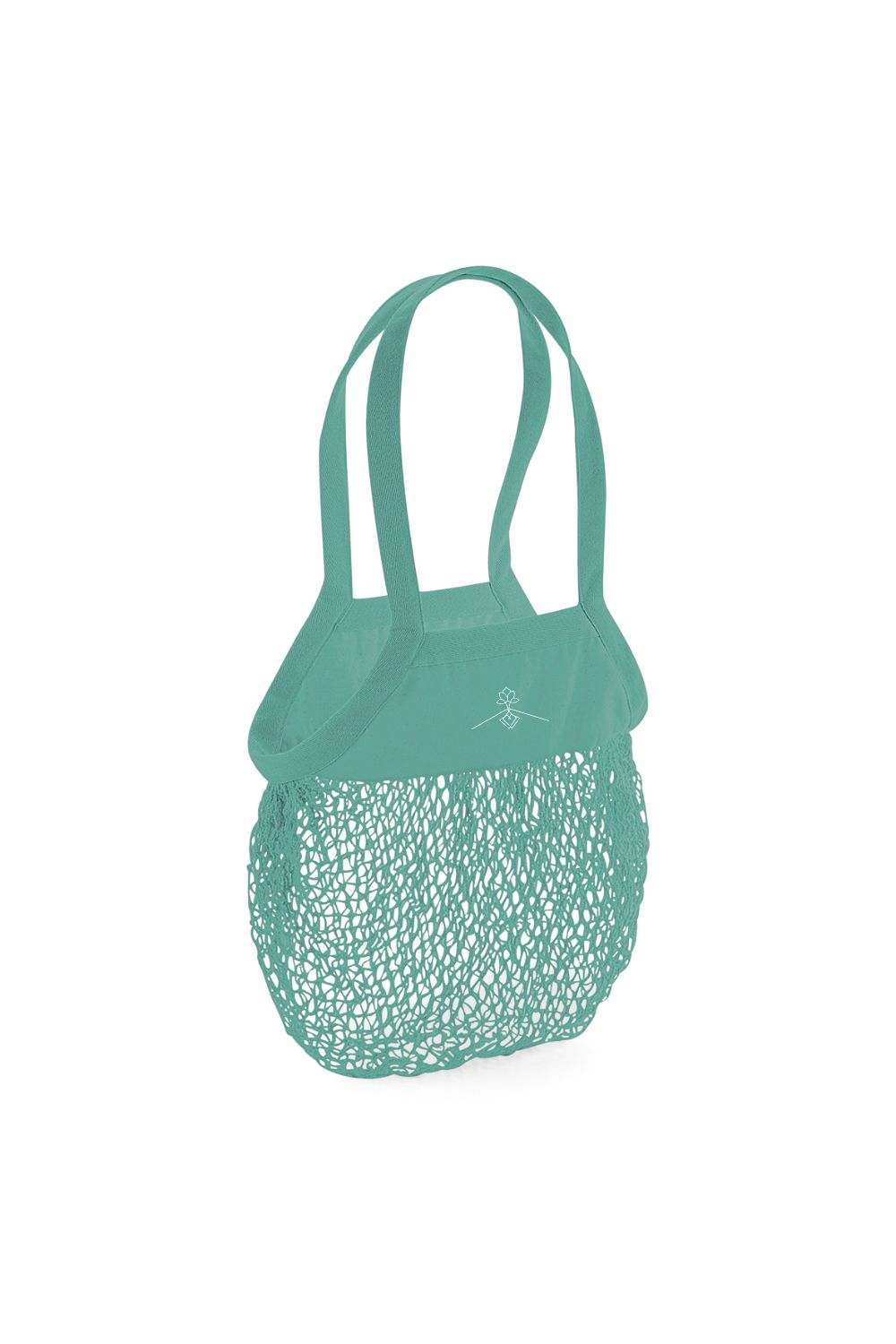 100% Organic Cotton Net Bag - Vintage Green