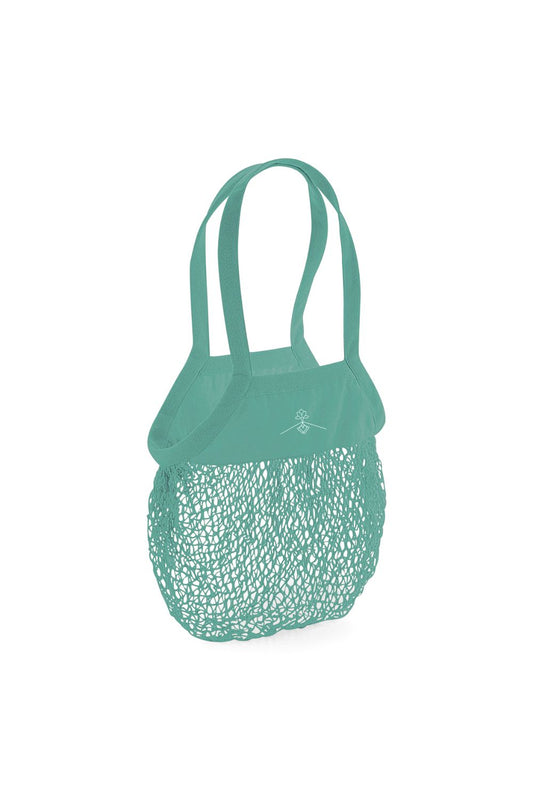 100% Organic Cotton Net Bag - Vintage Green