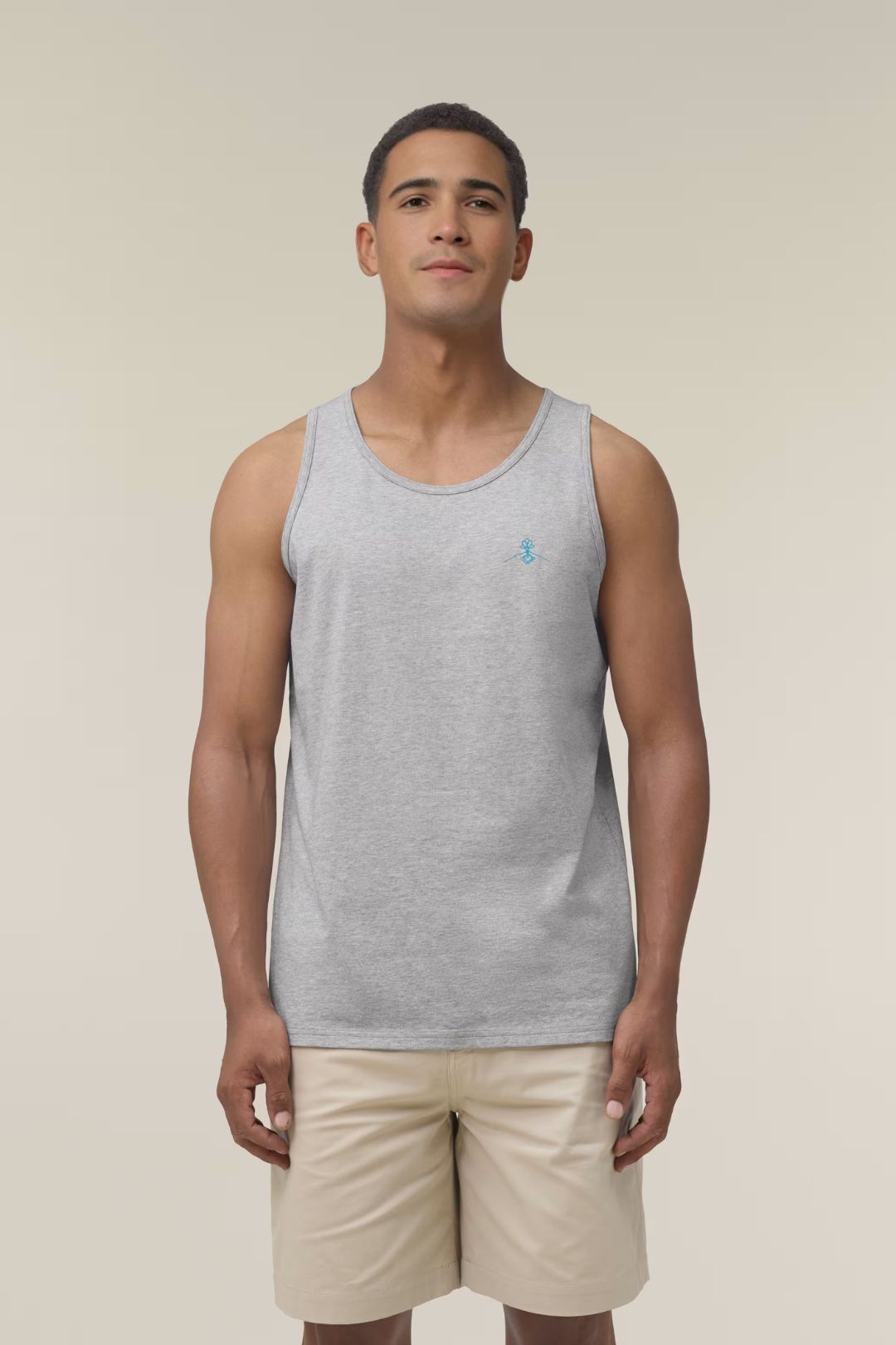 Fitted Tank Top - Heather Grey