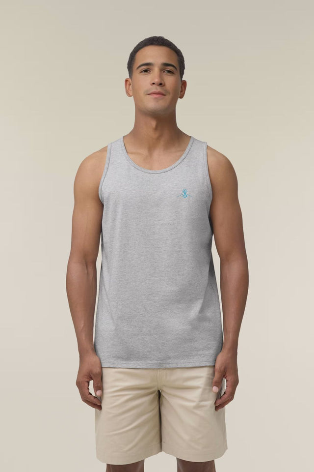 Fitted Tank Top - Heather Grey