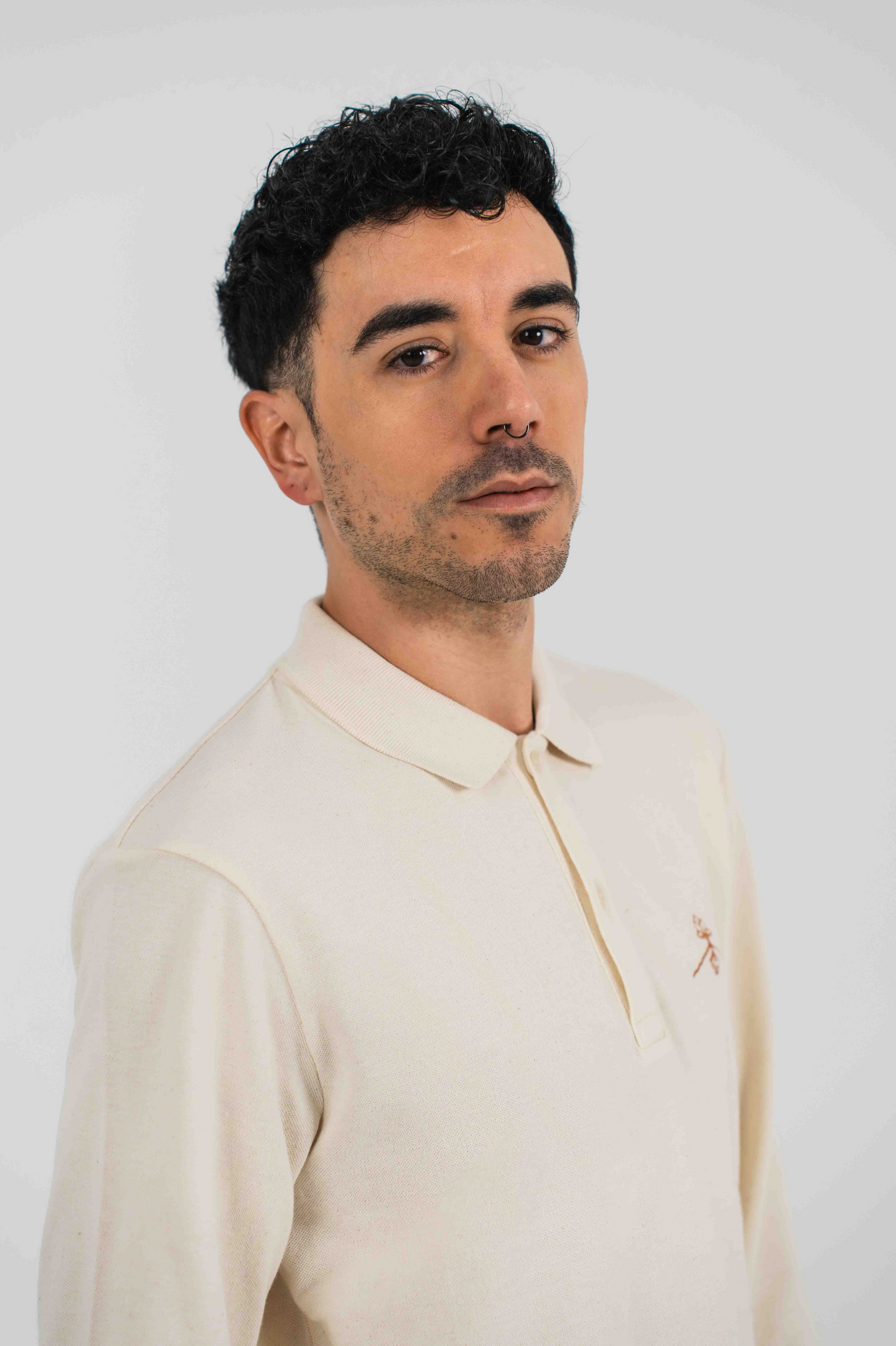 Polo 100% algodón orgánico fit - Natural