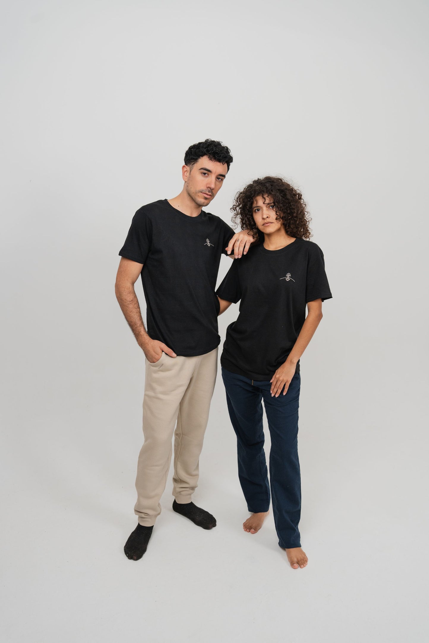 Camiseta regular fit - Negro