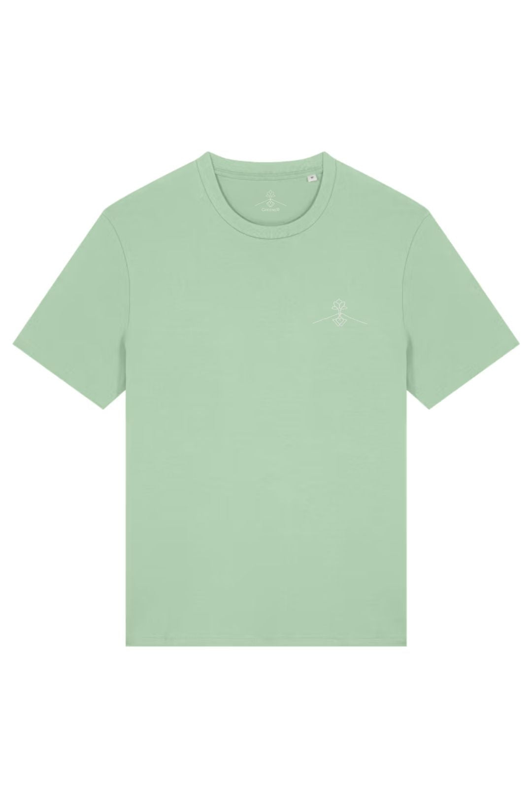 Regular fit 100% organic cotton T-shirt - Ethnic Green