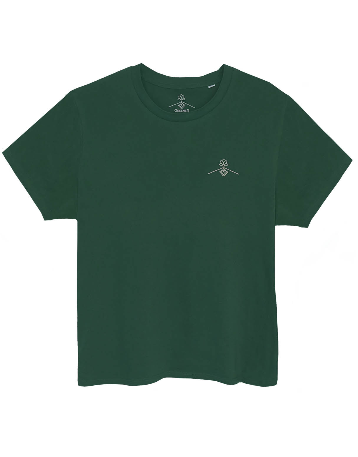 Camiseta regular fit - Verde Mineral