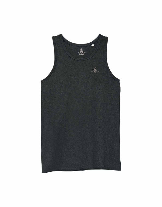 Fitted Tank Top - Dark Grey Heather