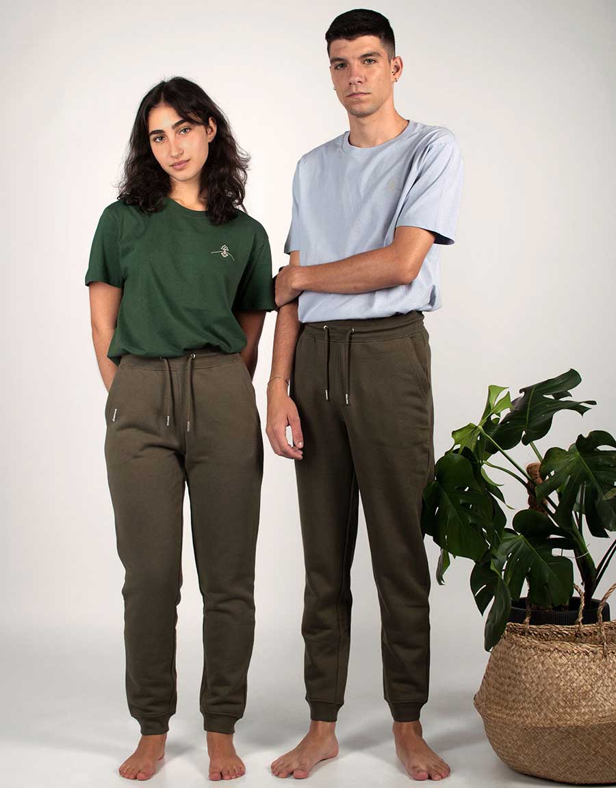 Olea Pants - Tan Green