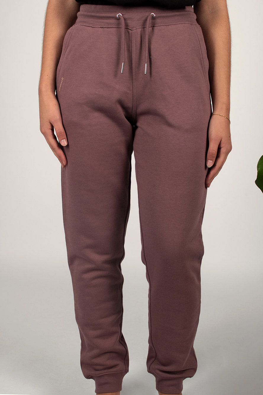 Pantalón jogger algodón orgánico - Amatista Rosa