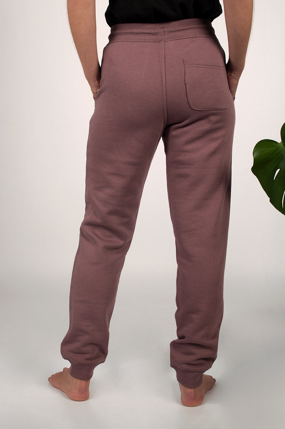 Pantalón jogger algodón orgánico - Amatista Rosa