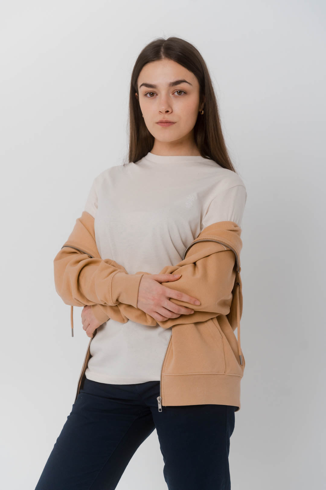 Camiseta regular fit 100% algodón orgánico - Natural