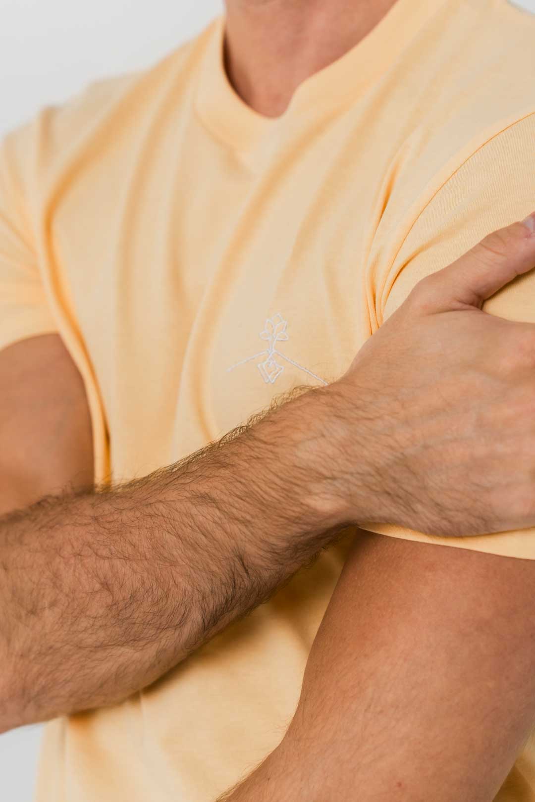 Camiseta regular fit 100% algodón orgánico - Nispero