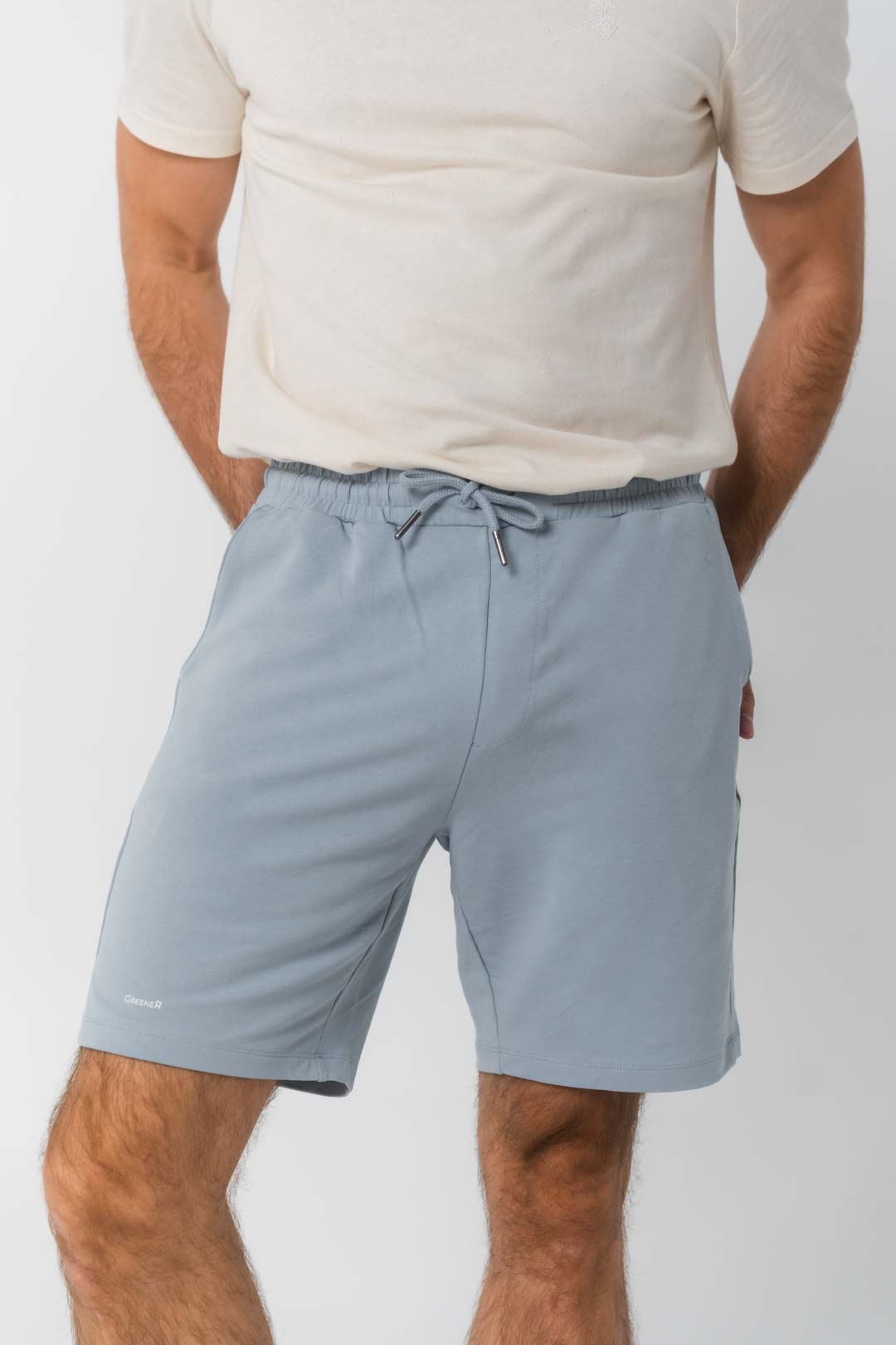 Pantalón corto Tencell - Azul Cielo