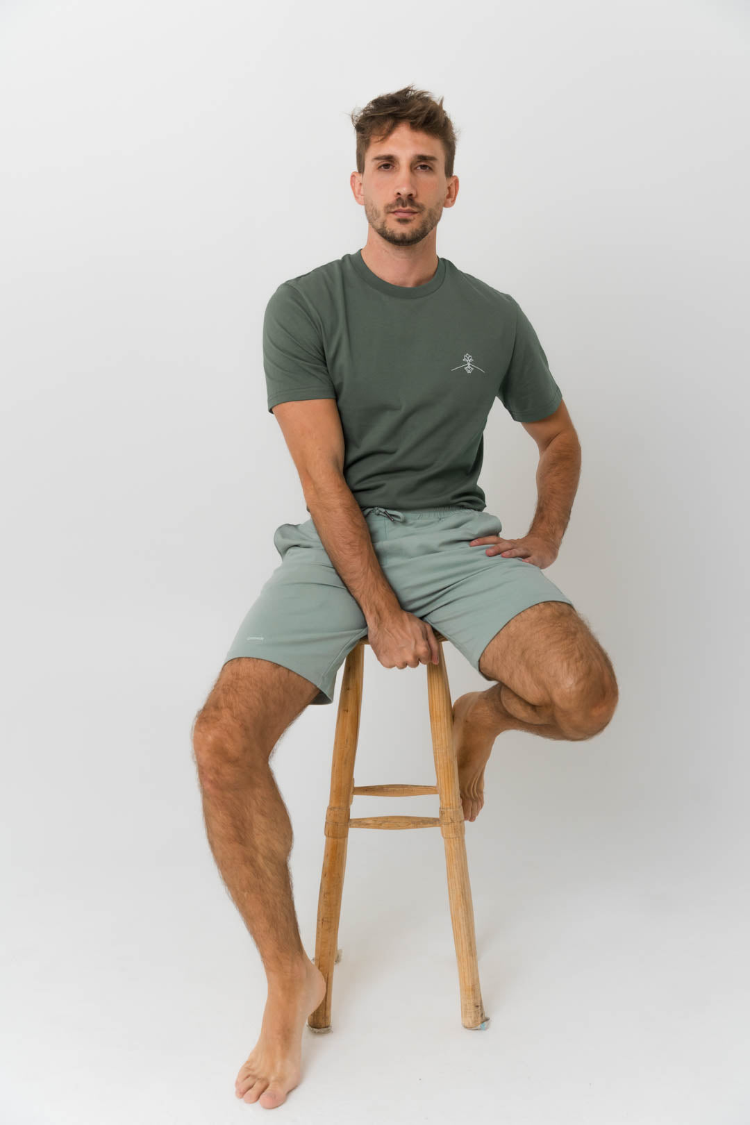 Tencell Shorts - Jade Green