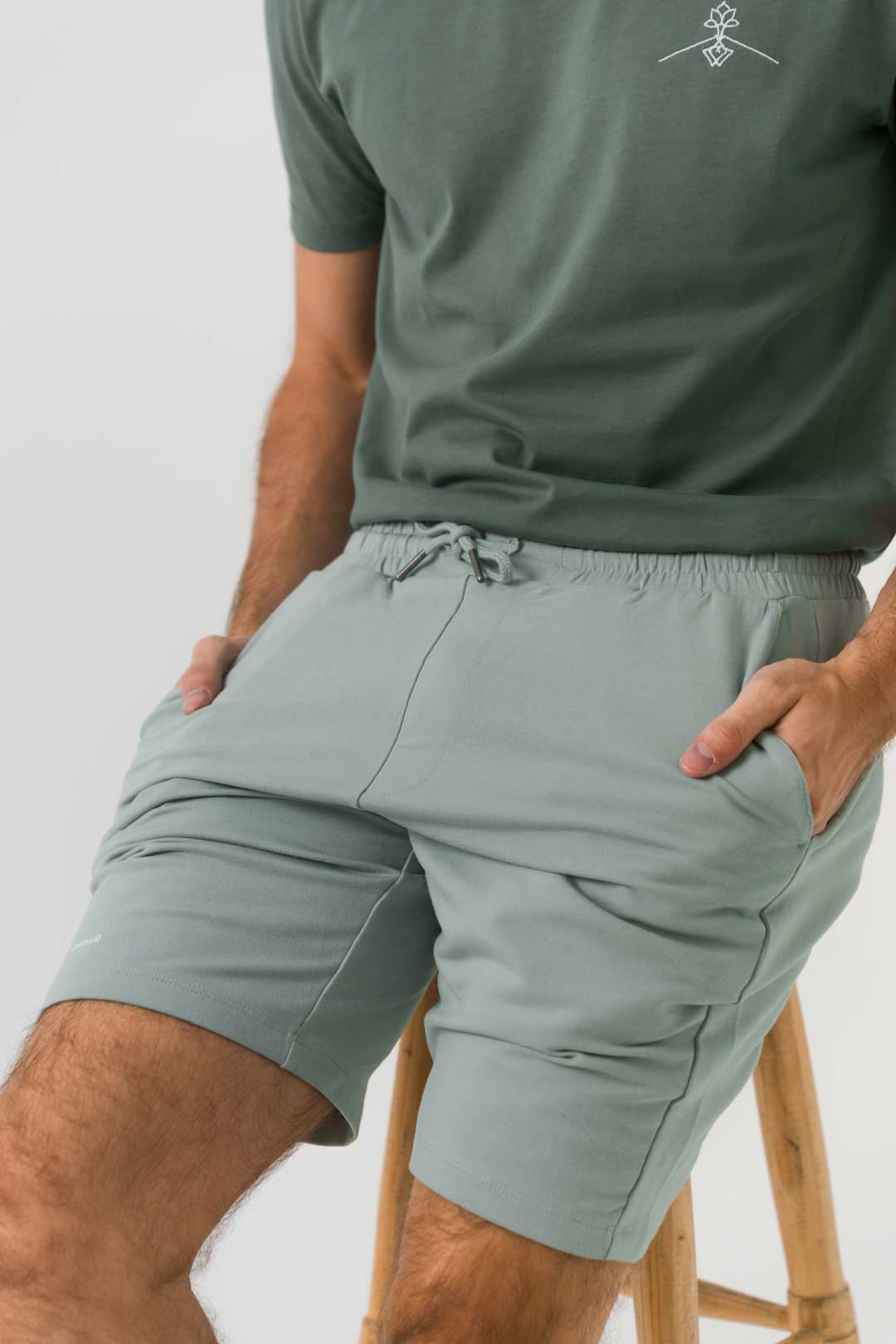 Tencell Shorts - Jade Green