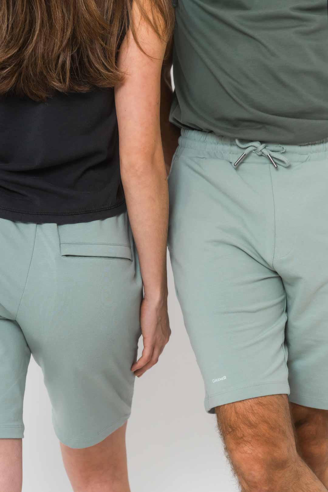 Tencell Shorts - Jade Green
