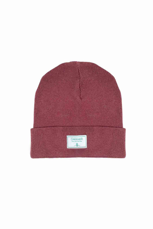 Gorro beanie algodón orgánico - Hibisco