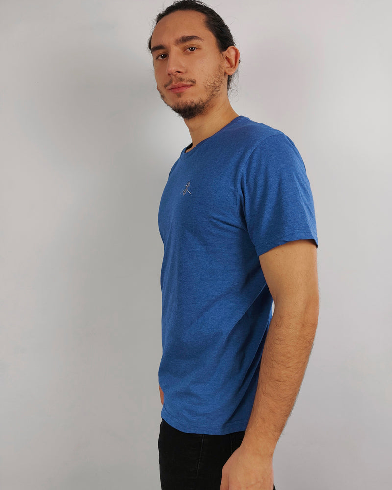 Camiseta regular fit - Azul Fiordo