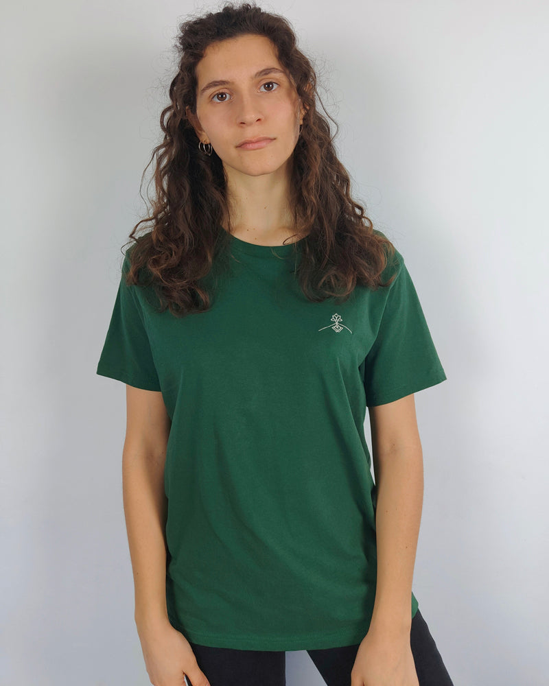 Camiseta regular fit - Verde Mineral
