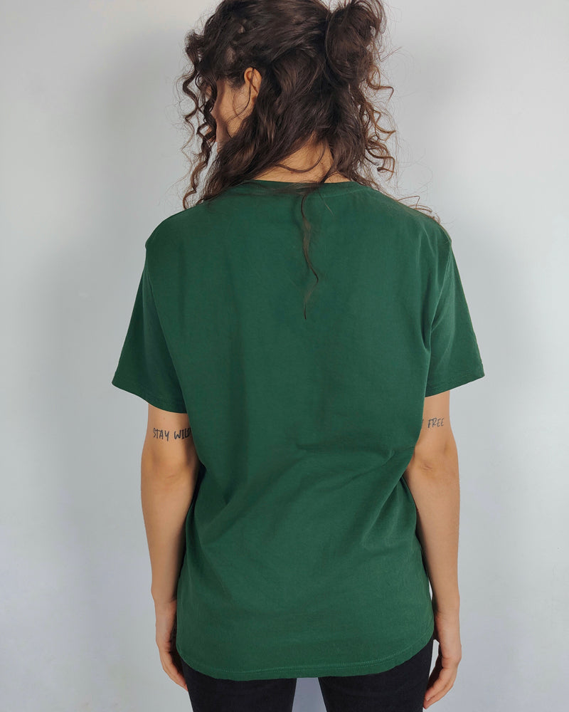 Camiseta regular fit - Verde Mineral