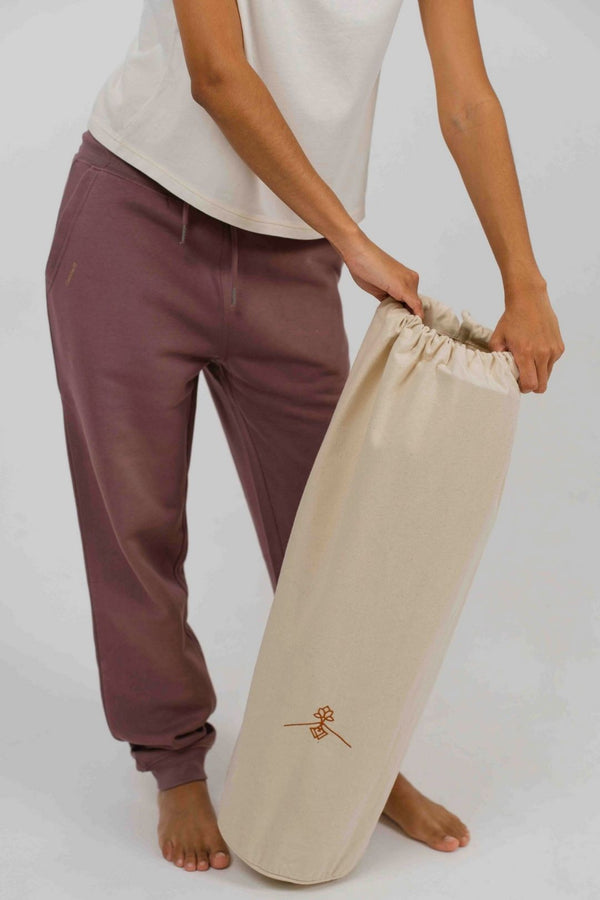 Bolsa de yoga con bolsillo oculto - Natural