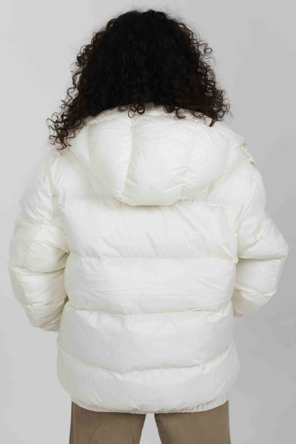 Anorak acolchado materiales reciclados - Blanco
