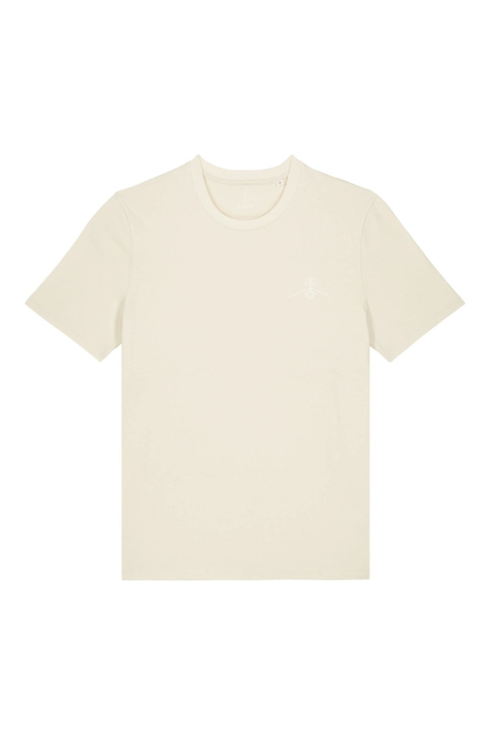 Regular fit 100% organic cotton t-shirt - Natural