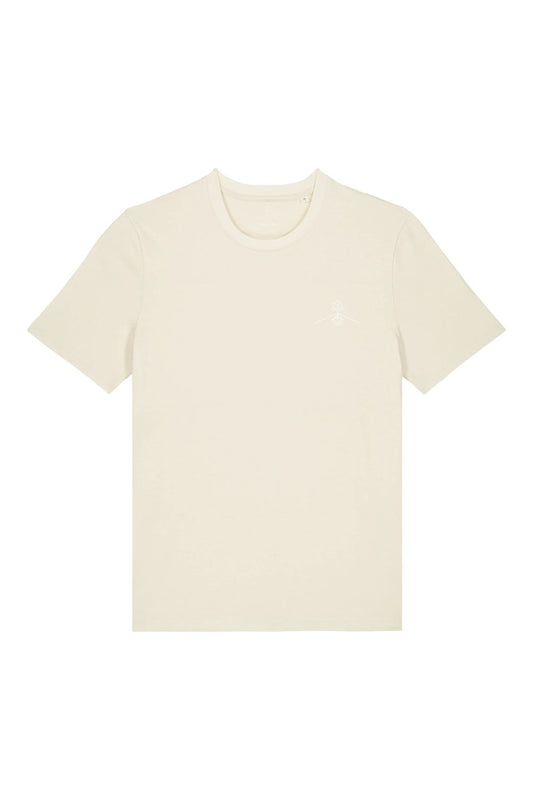 Regular fit 100% organic cotton t-shirt - Natural