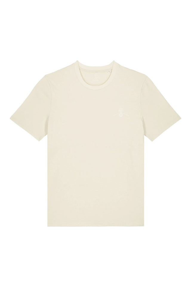 Regular fit 100% organic cotton t-shirt - Natural