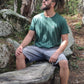 Regular fit t-shirt - Mineral Green