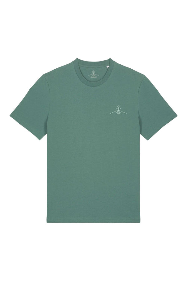 Camiseta algodón orgánico - Verde Étnico