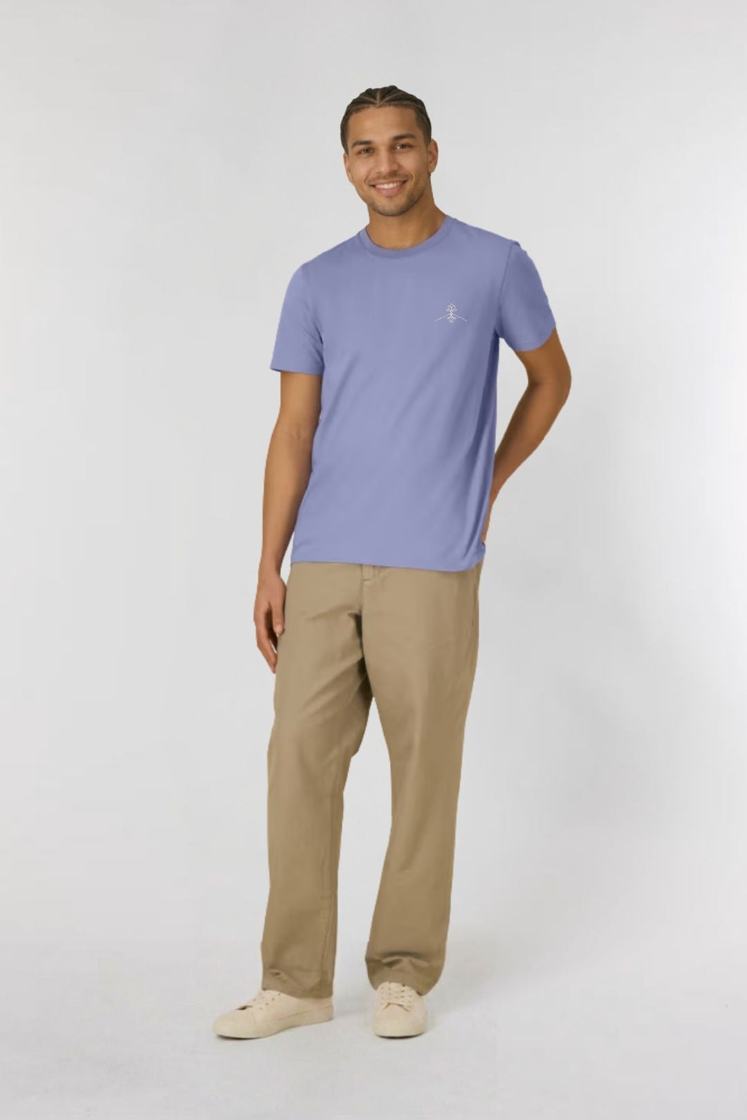Camiseta algodón orgánico - Lavanda