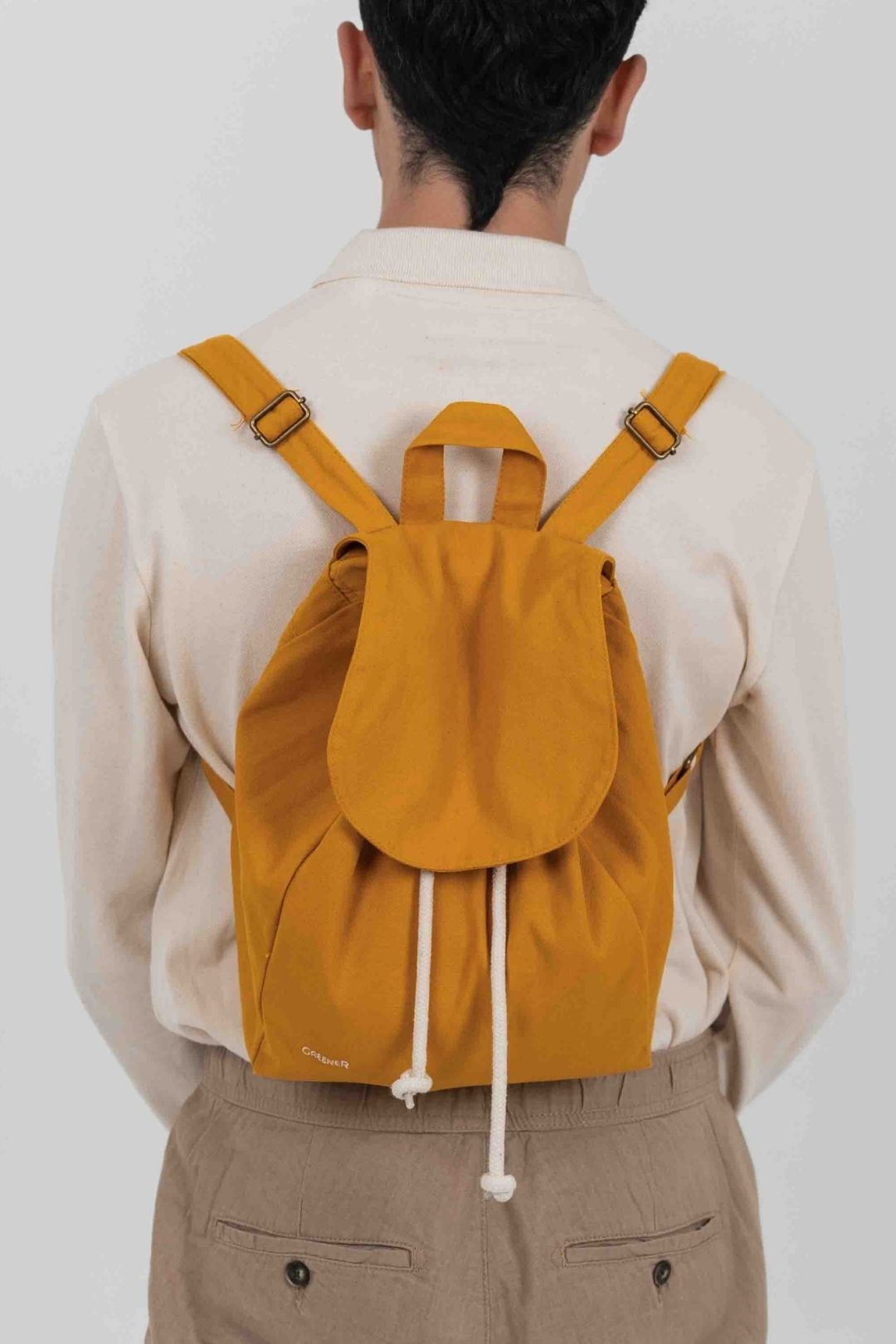 Sac à dos léger avec fermeture à cordon - Mango Late