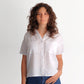 Camisa Tencel y algodón orgánico - Blanco