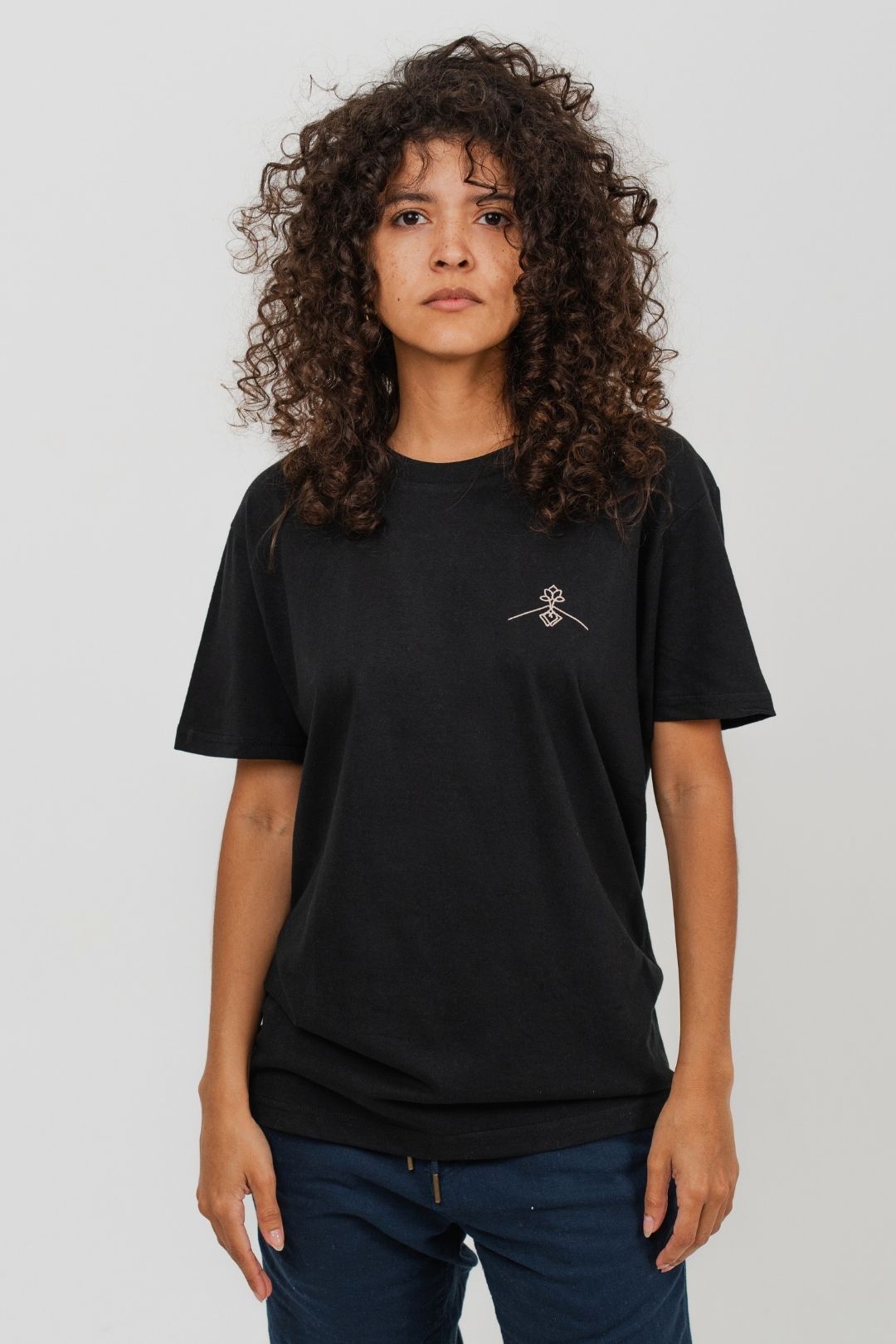 T-shirt coupe classique - Noir