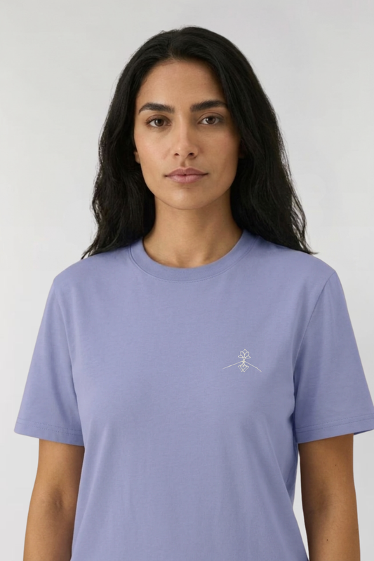 Camiseta algodón orgánico - Lavanda