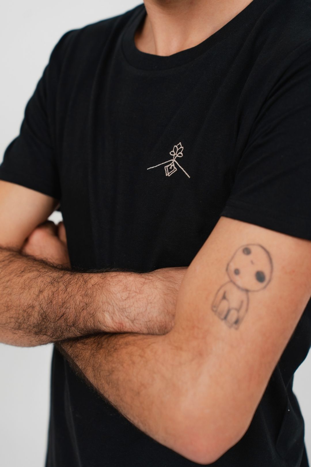 T-shirt coupe classique - Noir