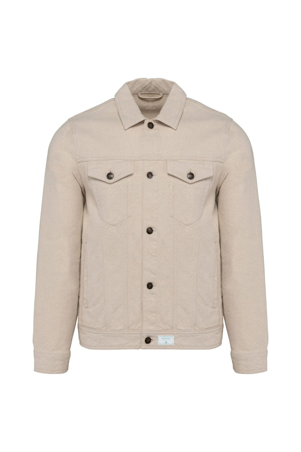 Chaqueta algodón y cáñamo