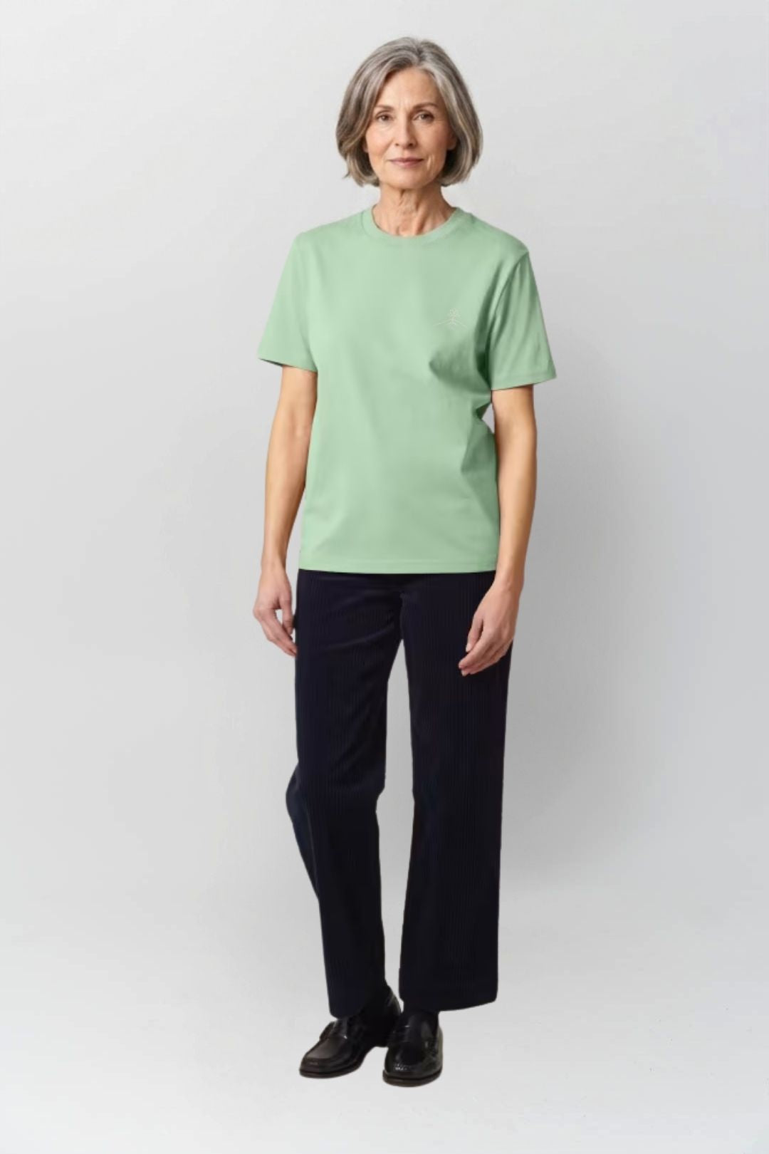 Regular fit 100% organic cotton T-shirt - Ethnic Green