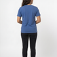 Camiseta orgánica - Azul Fiordo