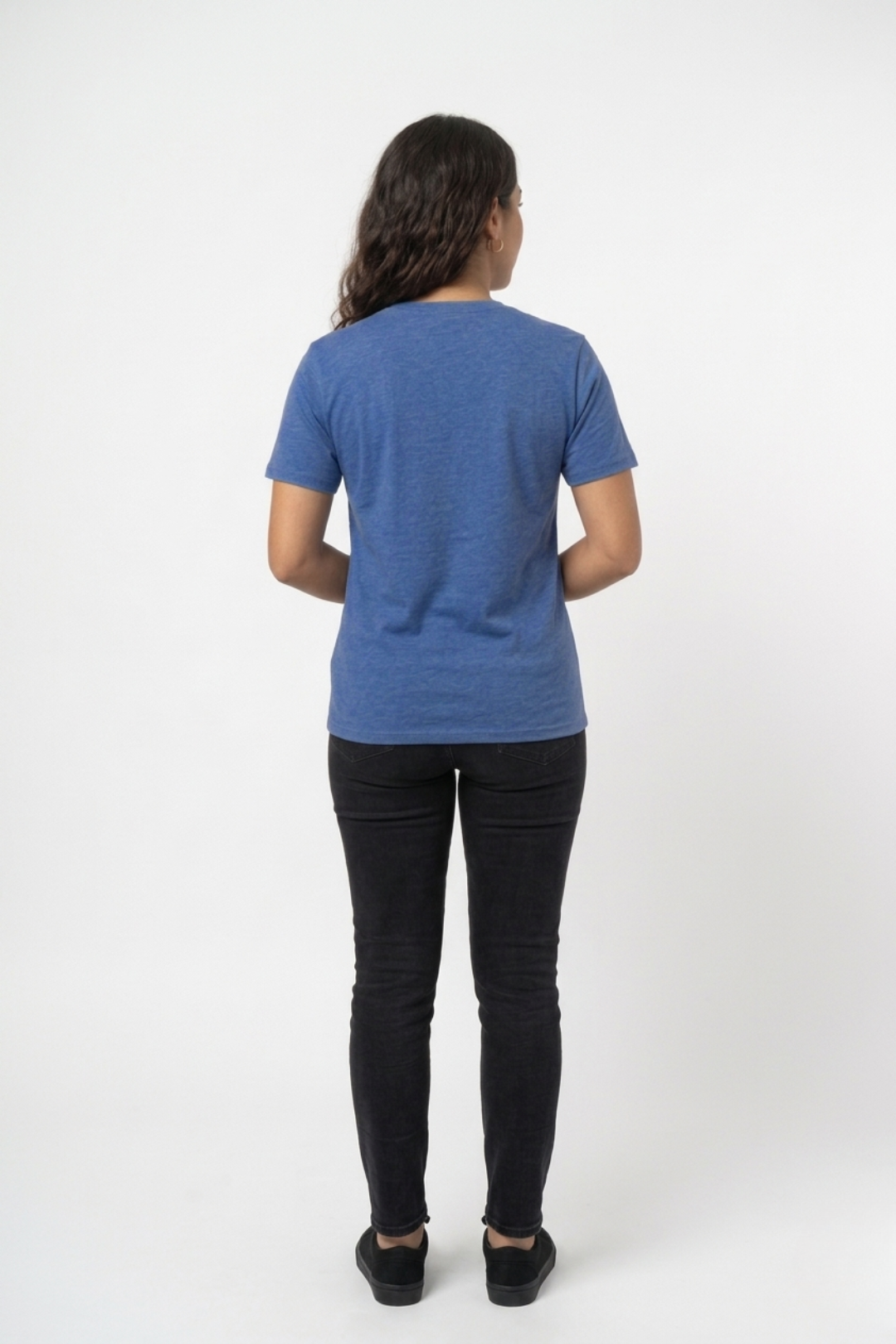 T-shirt coupe classique - Bleu Fjord