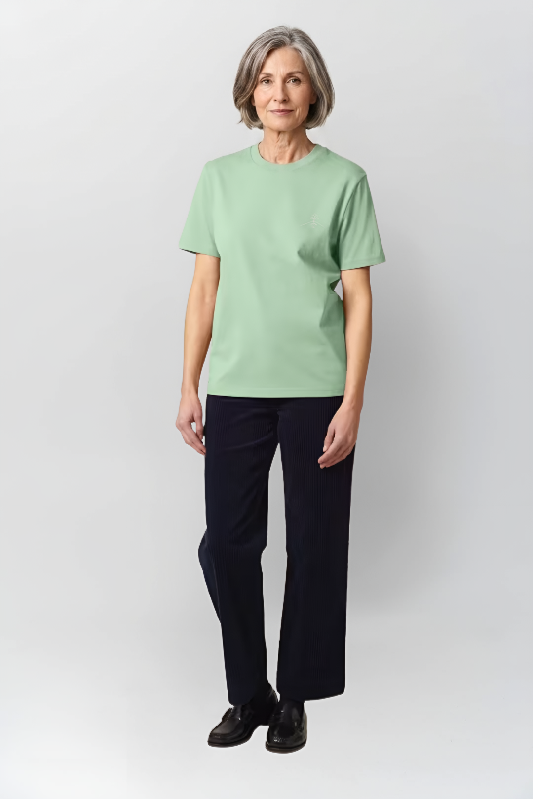Camiseta algodón orgánico - Jade Profundo