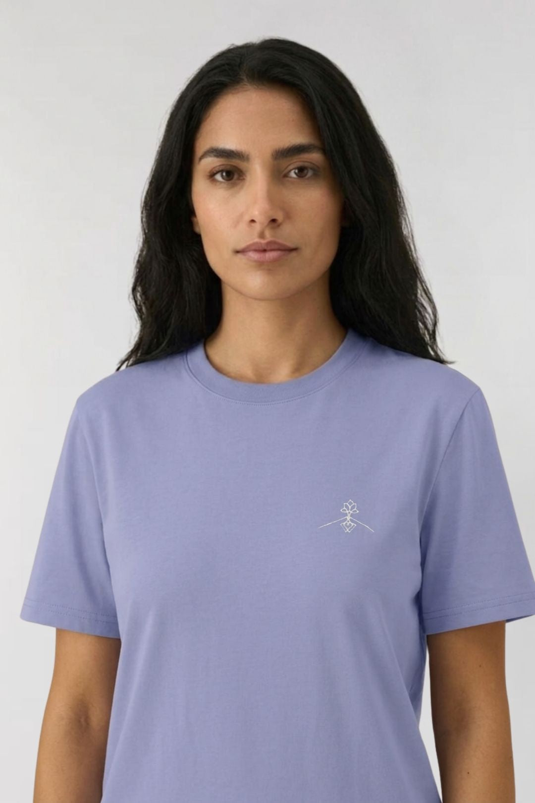 Camiseta algodón orgánico - Lavanda