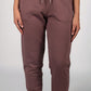 Pantalon jogger en coton bio - Rose Améthyste