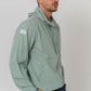 Coupe-vent léger recyclé à capuche - Glacier Green