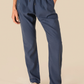 Pantalón Lyocell holgado - Azul Marino