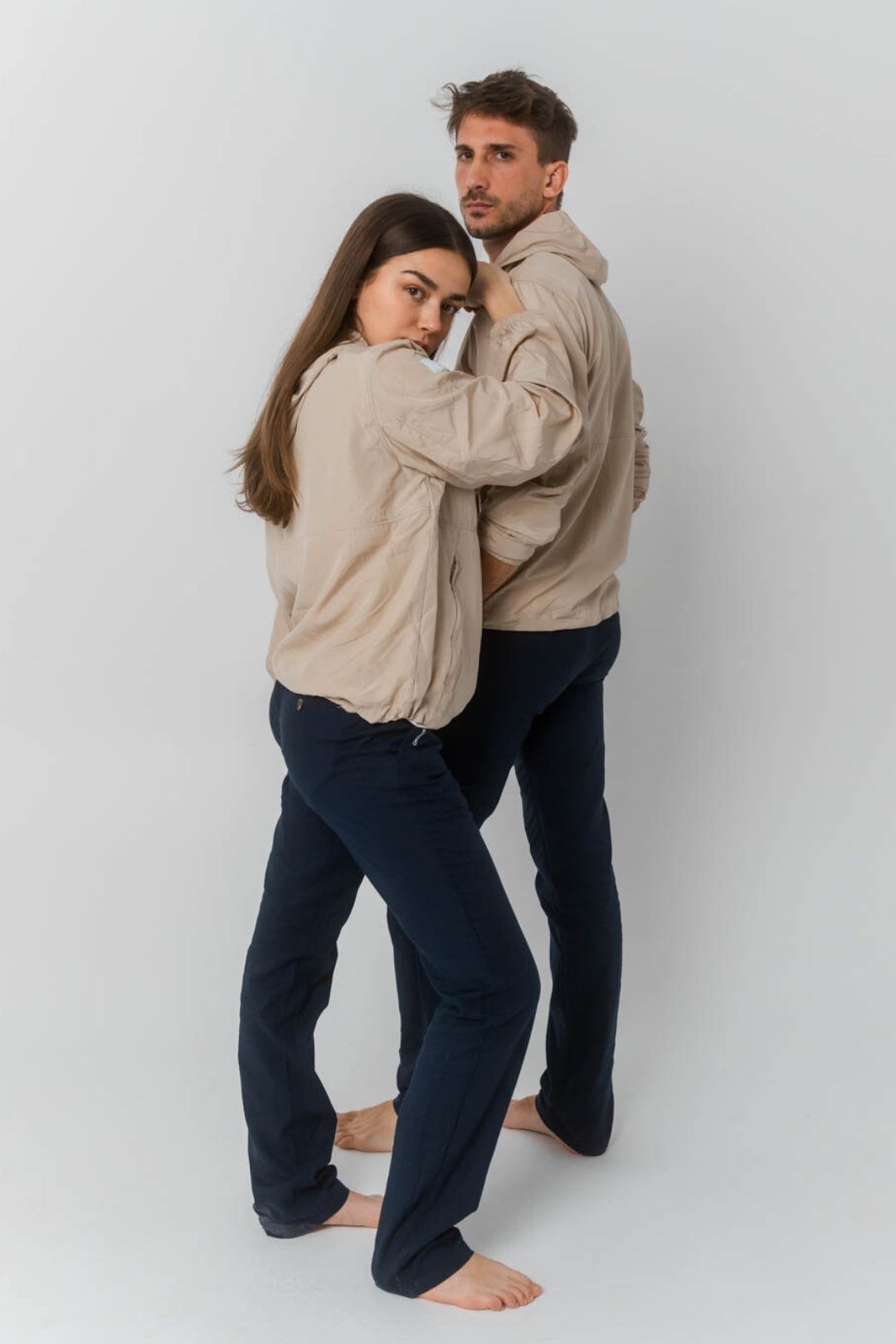 Cortavientos ligero - Beige