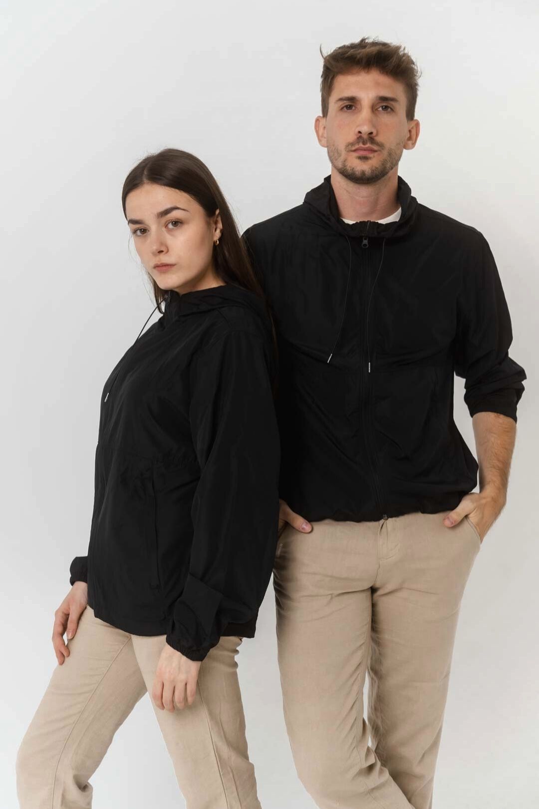 Cortavientos ligero - Negro